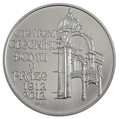 200 Kč - 100. výročí otevření Obecního domu v Praze