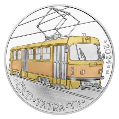 500 Kč - Tramvaj ČKD Tatra T3