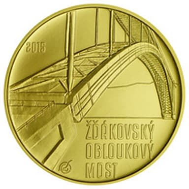 5 000 Kč - Žďákovský obloukový most