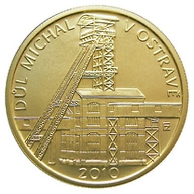 2 500 Kč - Národní kulturní památka důl Michal v Ostravě