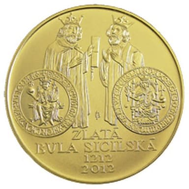 10 000 Kč - Zlatá bula sicilská
