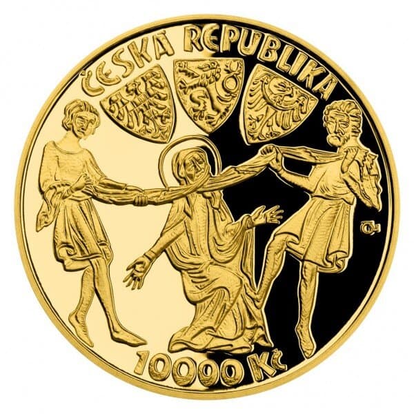 1100. výročí úmrtí kněžny Ludmily - rubová strana