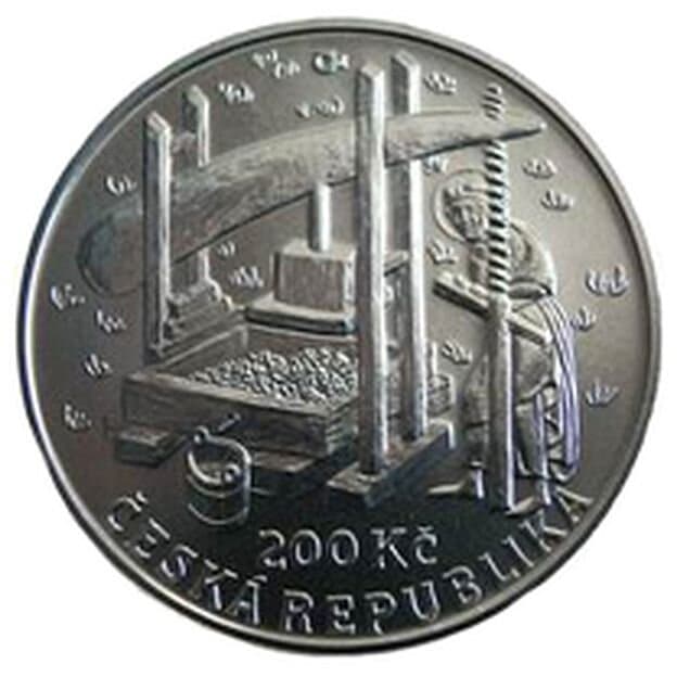 650. výročí vydání nařízení Karla IV. o zakládání vinic - rubová strana