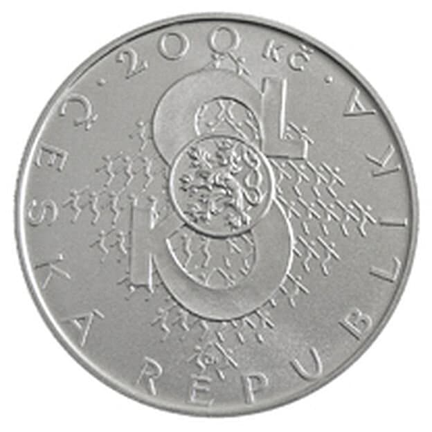 150. výročí - založení Sokola - rubová strana