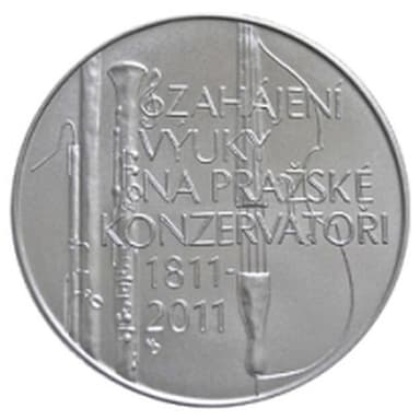 200 Kč - 200. výročí zahájení výuky na Pražské konzervatoři