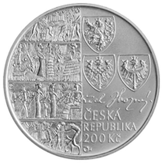 100. výročí rozluštění chetitštiny Bedřichem Hrozným - rubová strana