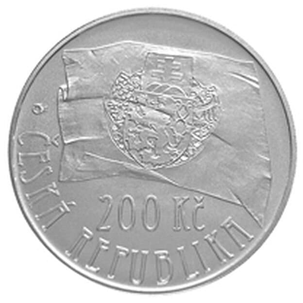 100. výročí založení československých legií - rubová strana