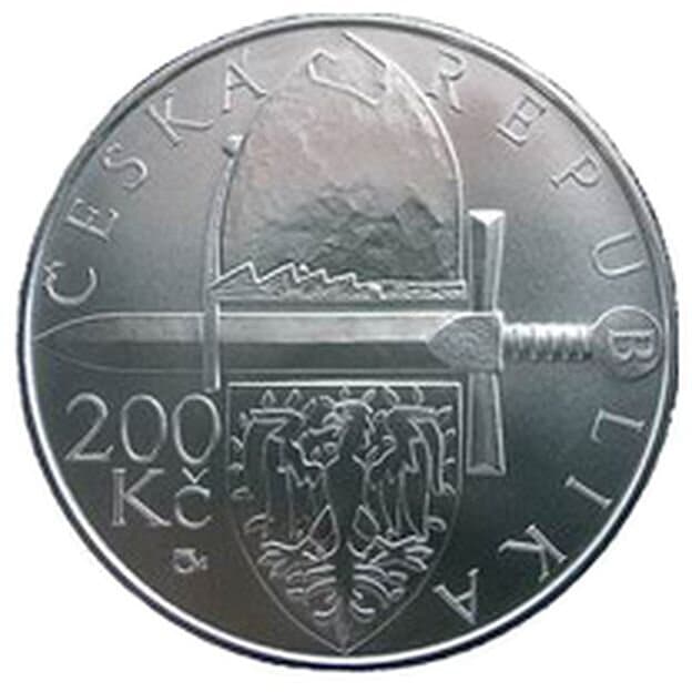 700. výročí vymření přemyslovců po meči - rubová strana