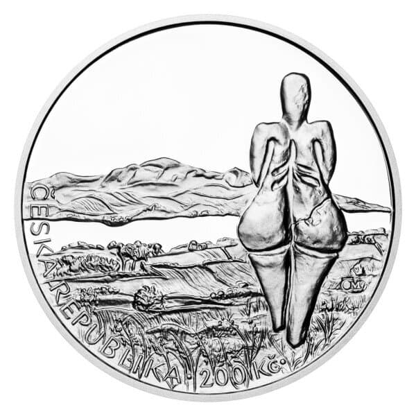 100. výročí nálezu plastiky ženy v Dolních Věstonicích, tzv. Věstonické venuše - rubová strana