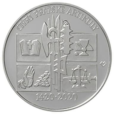 200 Kč - 600. výročí vydání čtyř pražských artikulů