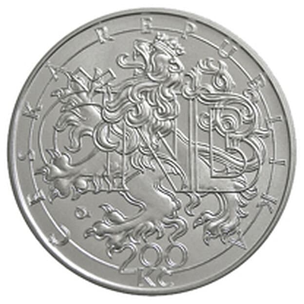 20. výročí České národní banky a české měny - rubová strana