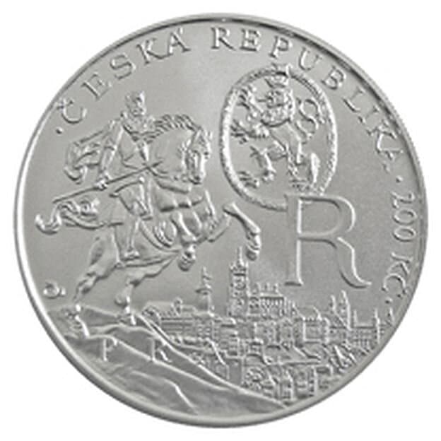 400. výročí - úmrtí Rudolfa II. - rubová strana