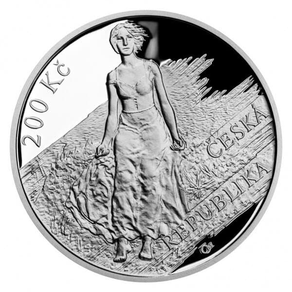 150. výročí narození Maxe Švabinského - rubová strana